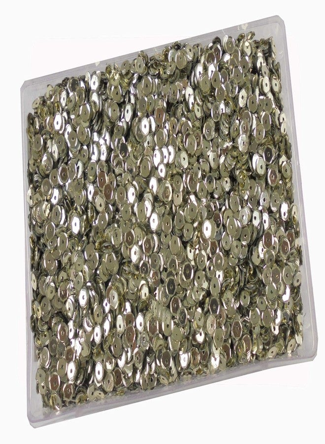 Eshoppee Sequins Sitara for Embroidery/Embellishing Handbags for Art and Craft DIY Kit (29, 100 Gm, Silver) - Image 1